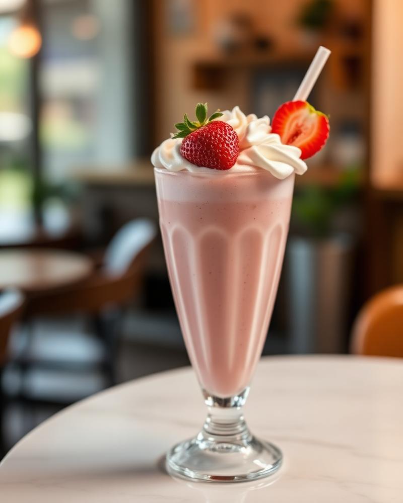Strawberry Velvet Shake